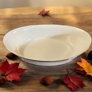 Lenox Cream Ceramic Serving Bowl